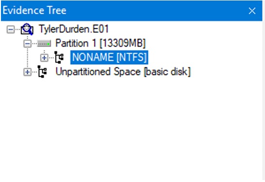 FTK Imager Analysis - Step 2